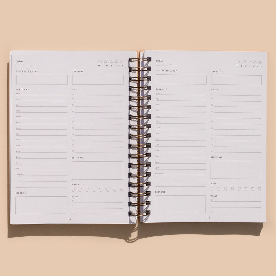 Self care planner