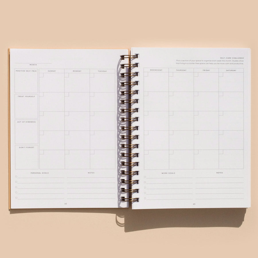 Self care planner