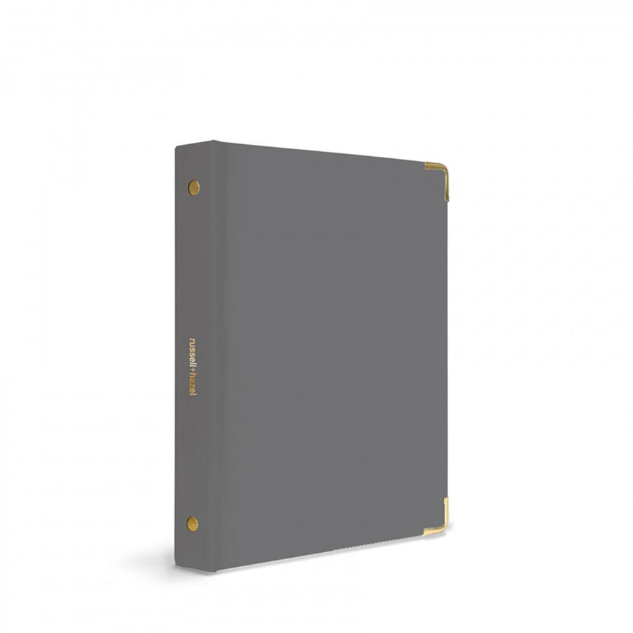 R+H Mini Smart Date Binder - charcoal