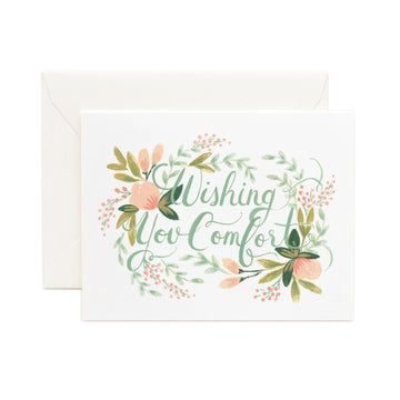 Wishing You Comfort Card