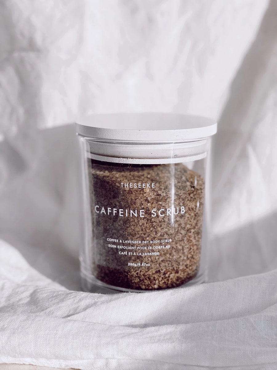 The Seeke Coffee and Lavendar Scrub