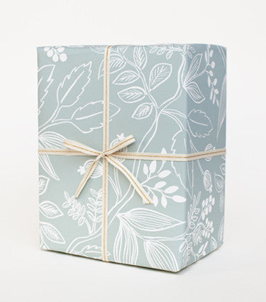 Spearmint blossoms gift wrap