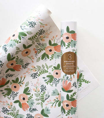 Wildflower gift wrap